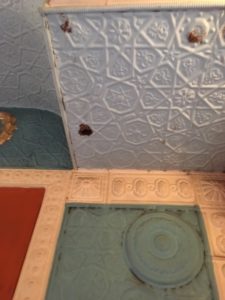 Tiles in 3rd Floor Masonic Hall